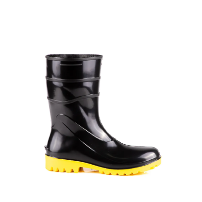 BOTA FUJIWARA PVC FPE PT SL AMARELO N40 - CA 38200