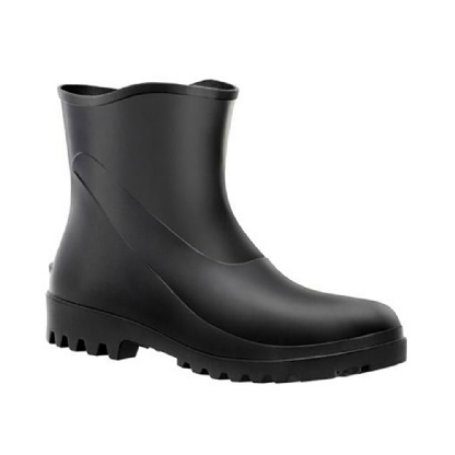 BOTA BRACOL PVC BPE ACQUA FLEX CURTA PRETA SEM FORRO N44