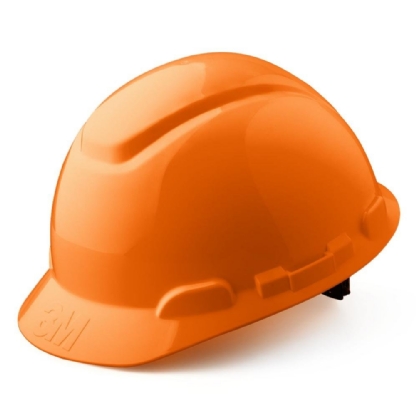 CAPACETE 3M LARANJA S/VENTILACAO H-700 ELIZABETH