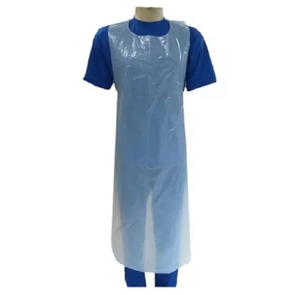 AVENTAL PLASTICO DESCARTAVEL  BR 70X1,20 S/MANGA