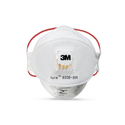RESPIRADOR 3M PFF3 9332 AURA BRANCO