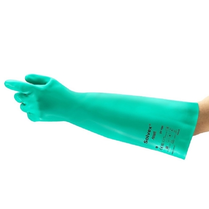 LUVA ANSELL SOL-VEX 37-185 VERDE TAM 11