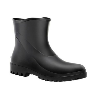 BOTA BRACOL PVC BPE ACQUA FLEX CURTA PRETA SEM FORRO N34