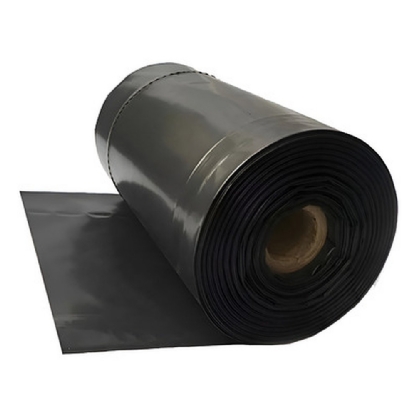 LONA PLASTICA PRETA 8 X 100 C/150 MICRAS