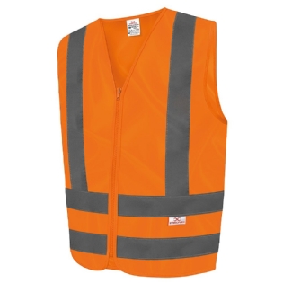 COLETE TIPO BLUSAO STEELFLEX SEM BOLSO LARANJA TAM G