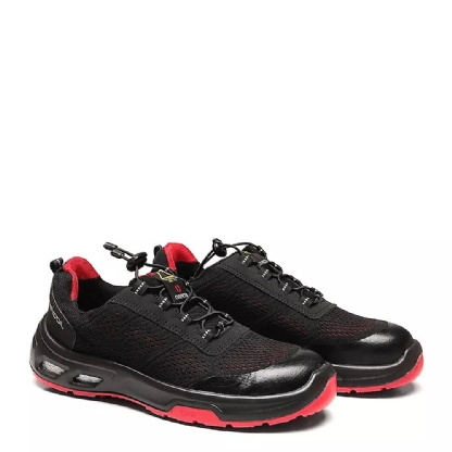 TENIS BRACOL DETROIT CBP BTHT ELETRICISTA PRETO SOLADO VERMELHO N41