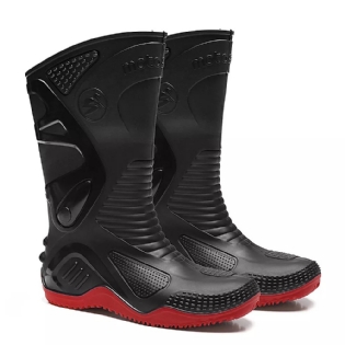 BOTA BRACOL PVC MOTOSAFE SL VERMELHO C/FORR N40
