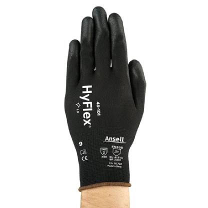 LUVA ANSELL SENSILITE 48-101 HYFLEX PT TAM 9 G