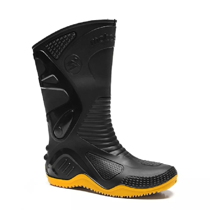 BOTA BRACOL PVC MOTOSAFE SL AMARELO C/FORRO N41