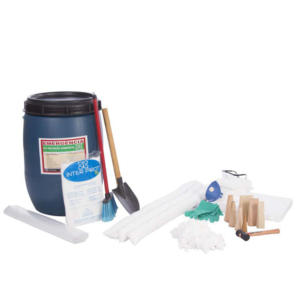 KIT EMERGENCIA AMBIENTAL PETROLEO/DERIVADOS 50L