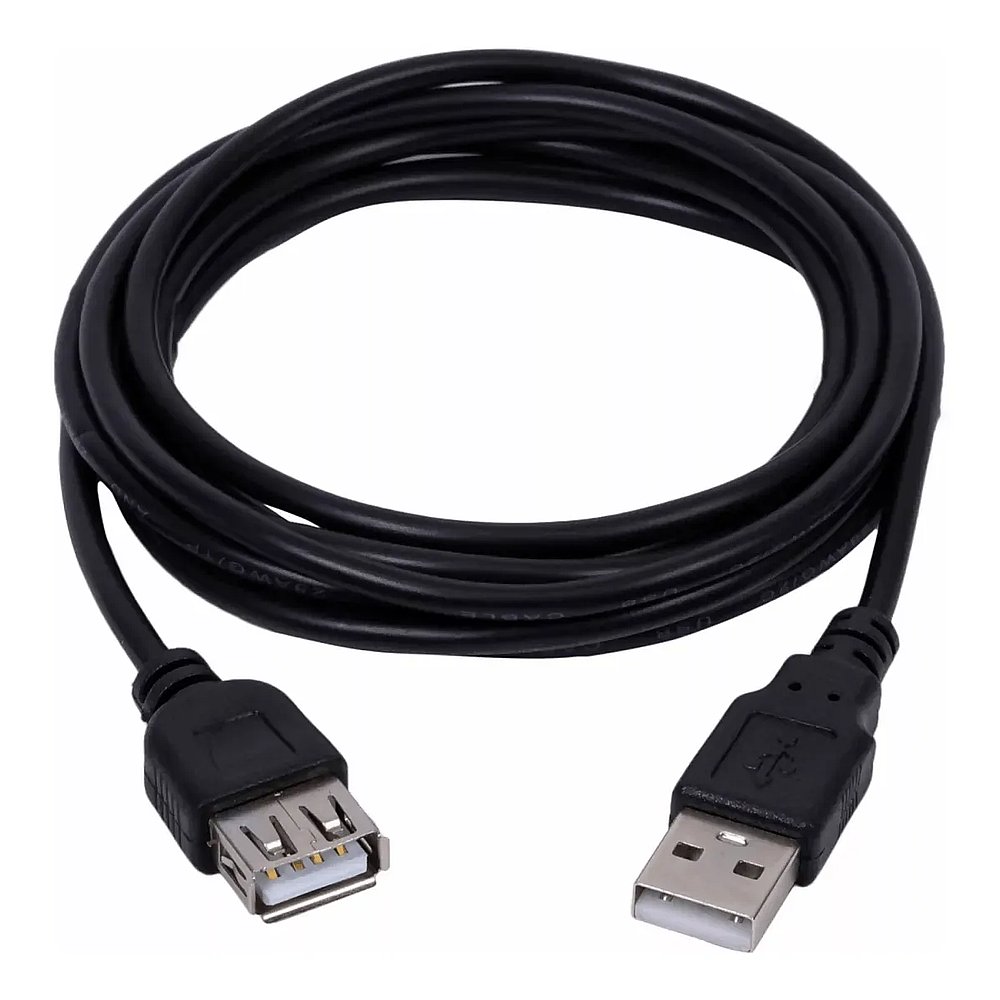 CABO EXTENSOR USB 2.0 3MTS