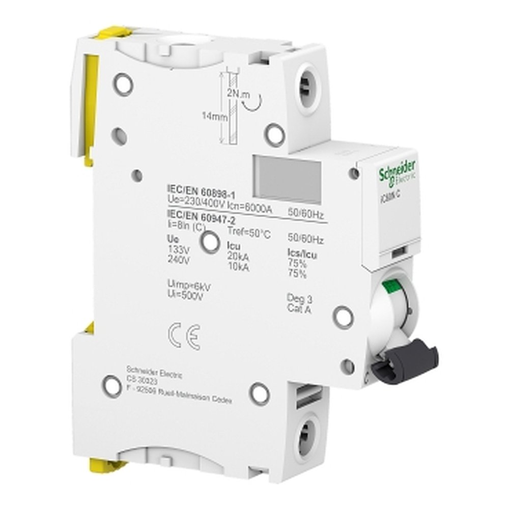 DISJUNTOR MINI 1P C 440VCA 16A 6KA