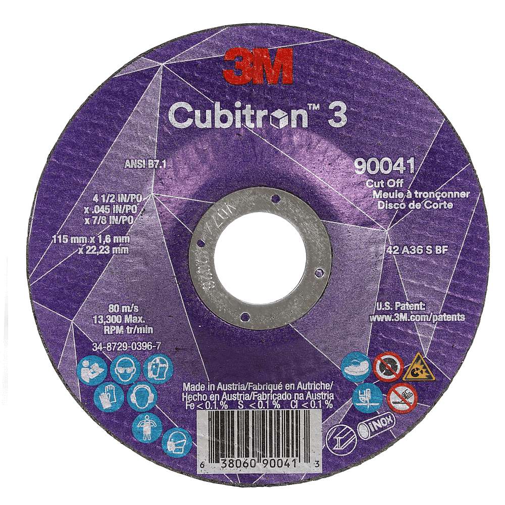 DISCO CORTE 3M C3 T27 115 X 1,6 X 22