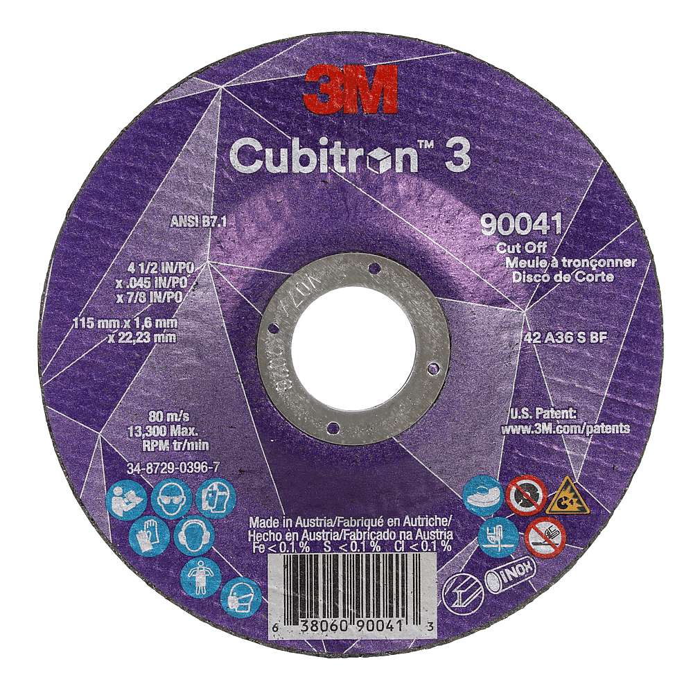DISCO CUBITRON DESB 3M C3 G36 115X3X22