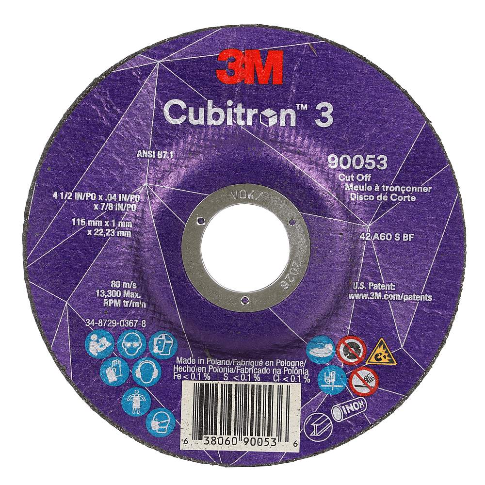 DISCO CUBITRON DESB 3M C3 G60 115X1X22