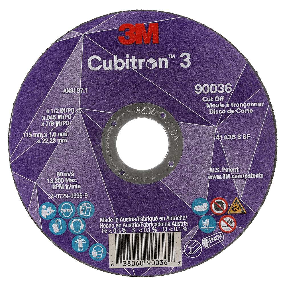 DISCO CUBITRON DESB 3M C3 G36 115X1.6X22