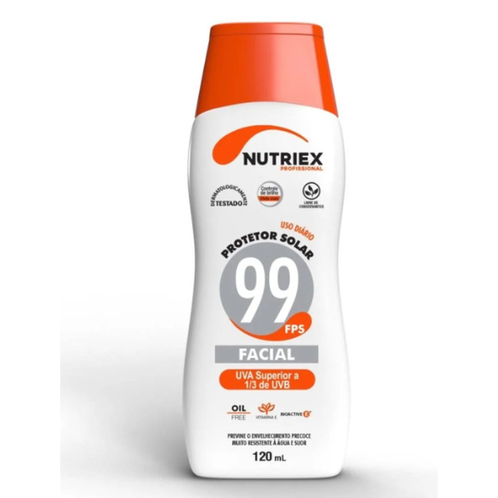 BLOQUEADOR NUTRIEX UVA FPS 99 - BISNAG 120ML