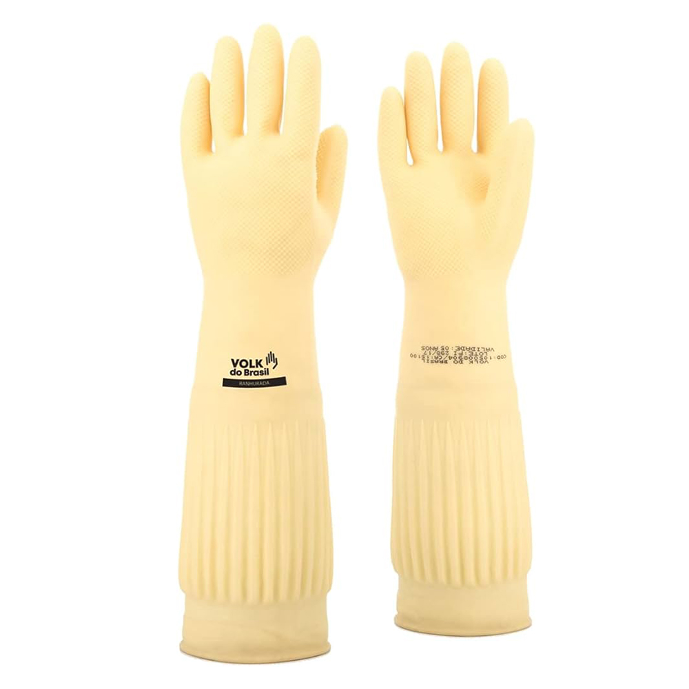 LUVA VOLK RANHURADA TM G 40CM