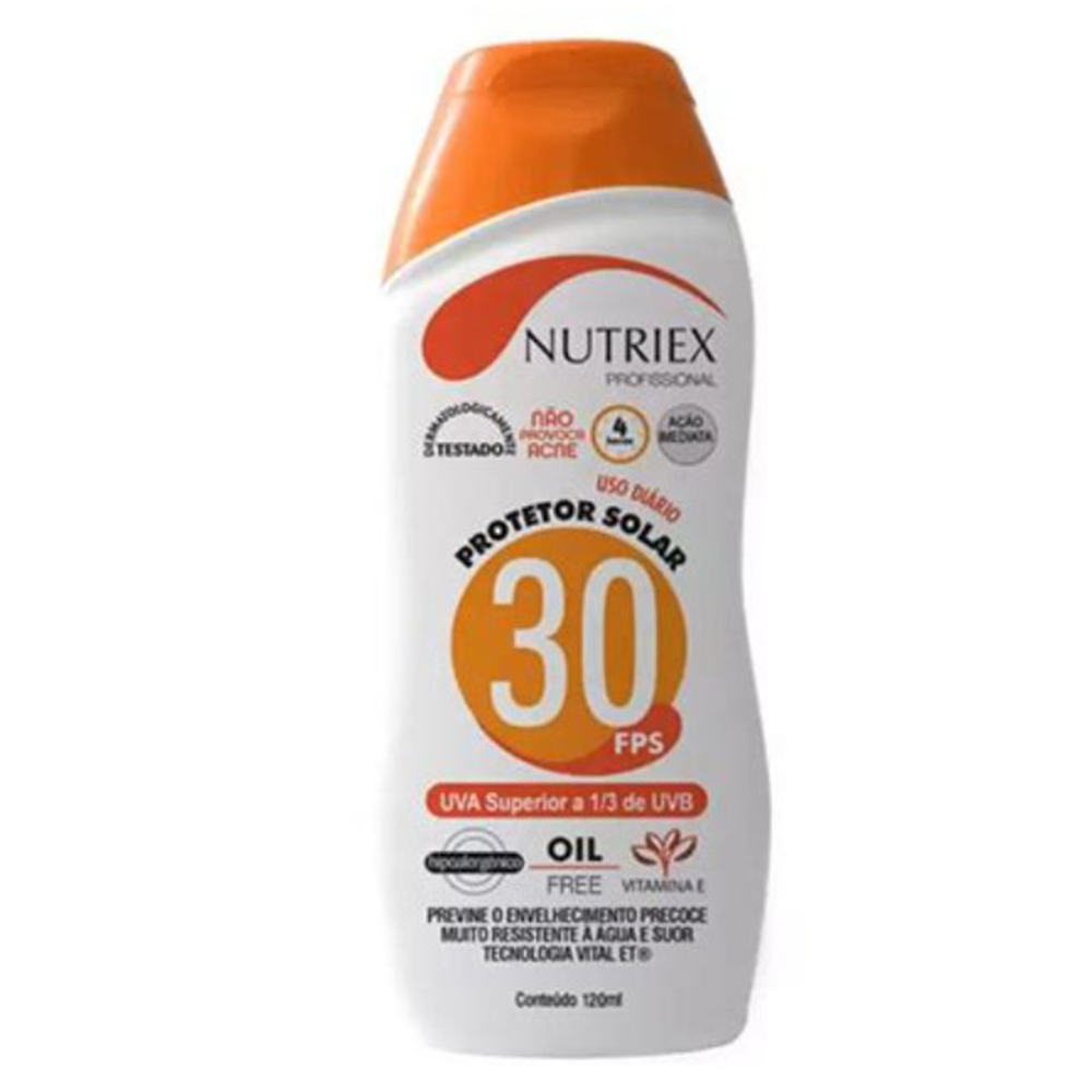 BLOQUEADOR NUTRIEX UVA FPS 30 - BISNAG 120 SUNDAY